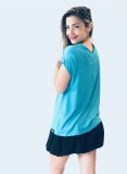 camiseta Gisli azul claro
